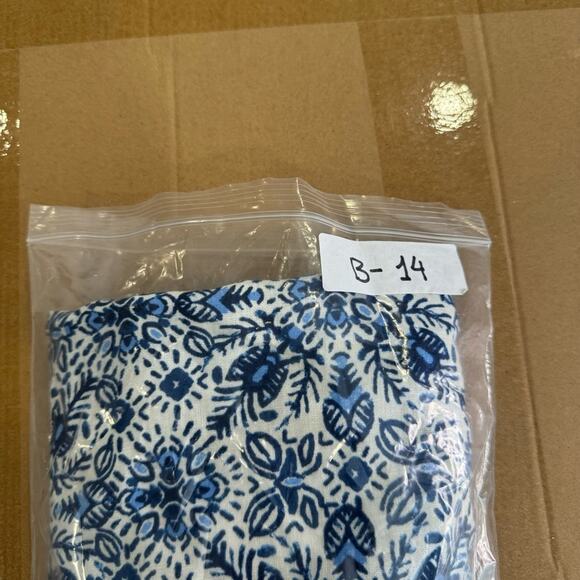 🍁 NWT Joie Linen Blend Boho Paisley Wide Leg Cropped Lightweight Pants With Tie - Picture 16 of 16